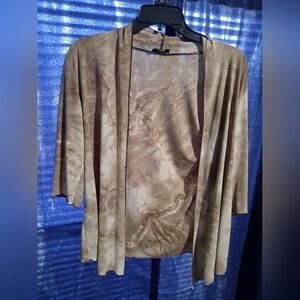 Tan cardigan